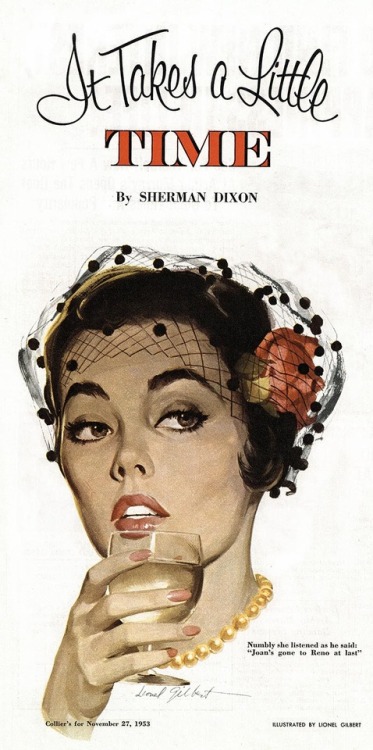 It takes a litle time - artwork by Lionel Gilbert (1912-2005)