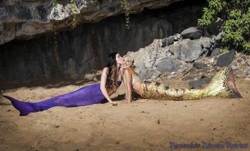 hannahmermaid1:Mermaid love! ❤️❤️❤️Magical Mermaid Moments in Maui at #rememberatlantisretreat with 