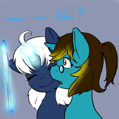 =O! Awww, cute~! <3