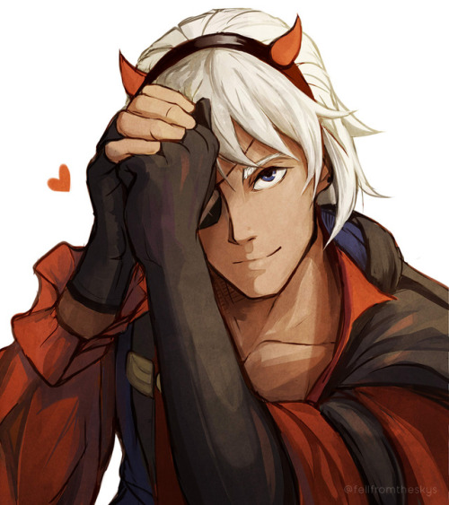 ifellfromtheskies:“For you, I have a trick… and a treat.” - Niles (FEH)
