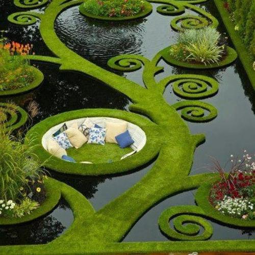 bluepueblo:  Sunken Alcove Garden, New Zealand photo via besttravelphotos 