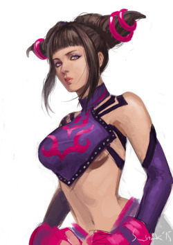 sun-stark:  juri han doodle