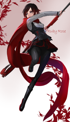 shinichameleon:  Ruby / Weiss / Blake / Yang by Jeonghee.  ※Permission to upload this was given by artist. Please support the artist by favoriting and retweeting the artwork.