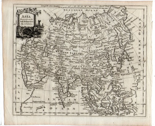 Asia drawn from the best authorities T Kitchinc1780