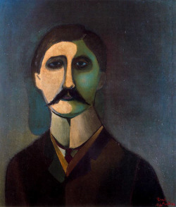 Marcel Proust By Richard Lindner.