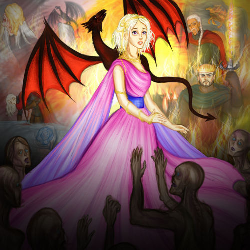 All of Daenerys’ chapters in A Clash of Kings, by Hed-ush