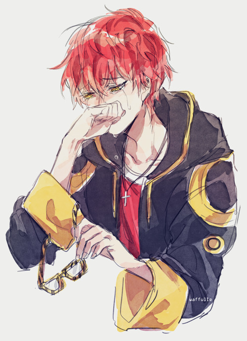 honbie:  it sucks having glasses when crying 