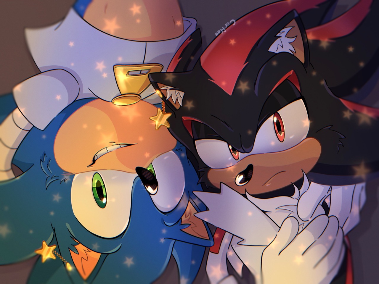 sonic and sky( request from RedX-Shadow) by hot_sonic - Fanart Central