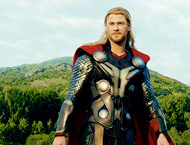 tsundereslasher:thor: *leaves*steve: :( thor: *comes back* steve: :D