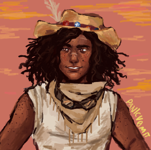 panicv0mit: quick ms paint doodle of @dead-settlements ‘s lovely courier six, August!! I 