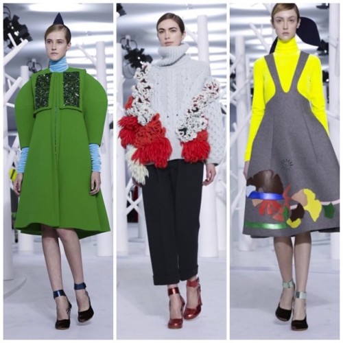 And then there’s @officialdelpozo. Bow down. #NYFW #Delpozo #Fall2015 #NewYorkFashionWeek