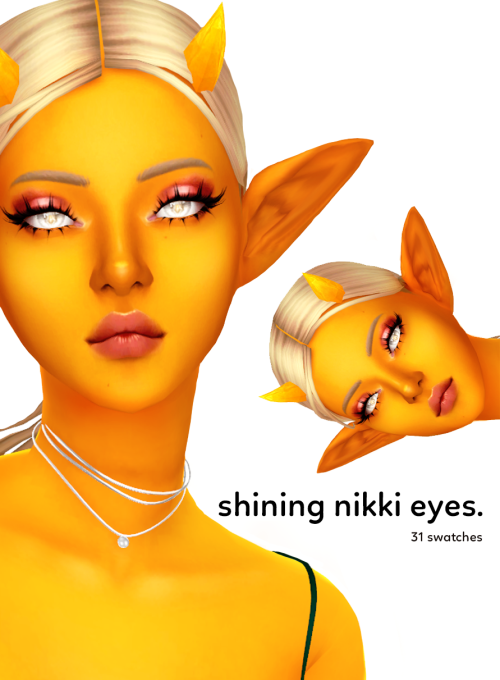 shining nikki eyes.dl | mediafire (alt.) | 31 swatches, each has their own a thumbnail | recommended