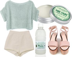 H-Ydration:  Thepolyvorecollection:  Mink Pink Mint By Ulrikebliss Featuring Hot