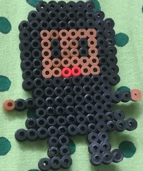 A Couple Of Months Ago, My Local Library Had A Mini-event In Which We Could Make Things Out Of Perler