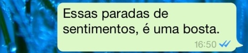 Não reparem a bagunça.