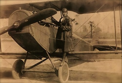 cartermagazine:Today In History‘Bessie Coleman became the first Black licensed pilot when she 