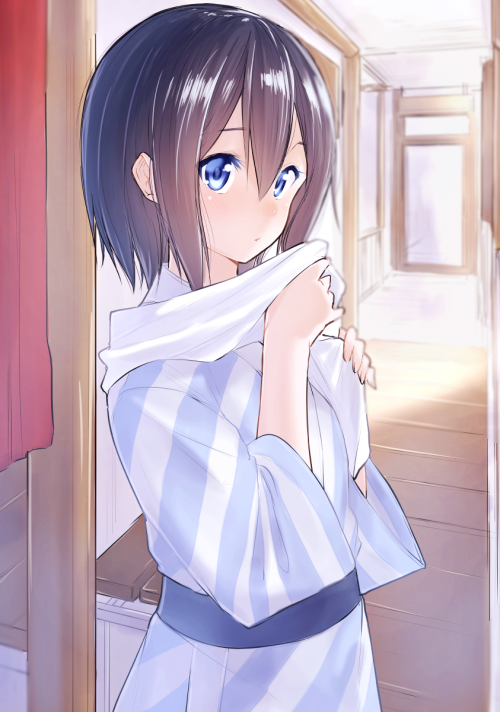 hiyaron01:湯上がり - ニコニコ静画 (イラスト)