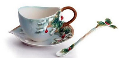 Flowery Style Tea Cups ---so cute and nice