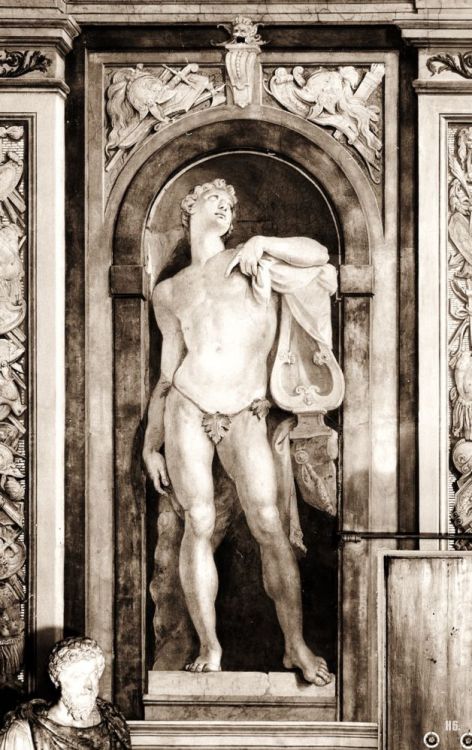 hadrian6: Detail fresco Palazzo Pitti Florence. 1607-09. Bernardino Poccetti. Itallian. 1548-1612. h