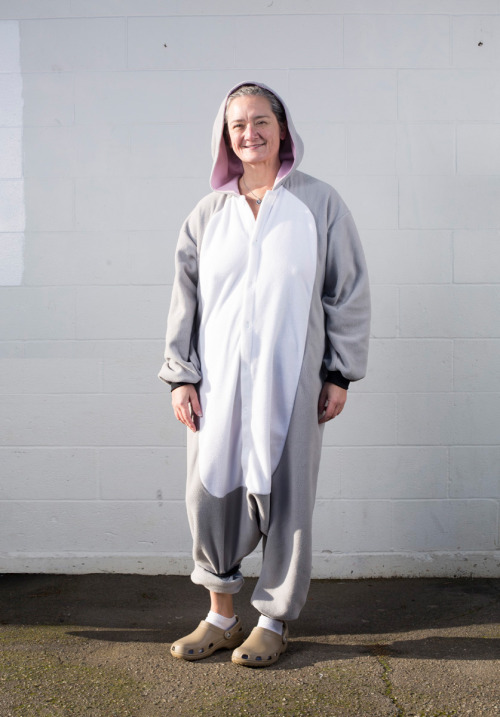 Participants in the Polar Bear Plunge on Jan 1. Matthews Beach, Lake Washington, Seattle, WA.