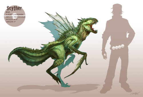 saveroomminibar:  Pokemon Realism Redesign by RJ Palmer.  DeviantArt - Tumblr - Society6 