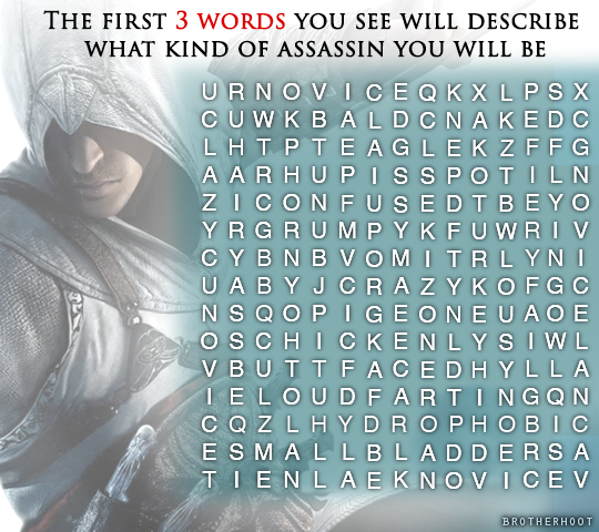 brotherhoot: brotherhoot: What kind of assassin are you? Reblog with your results
