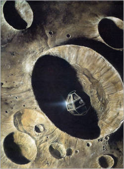 artsytoad:Bob Eggleton, The Landing on the Moon