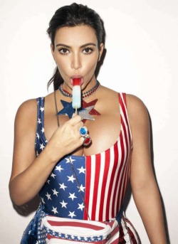 heykdolls:  Kim Kardashian x 4TH OF JULY