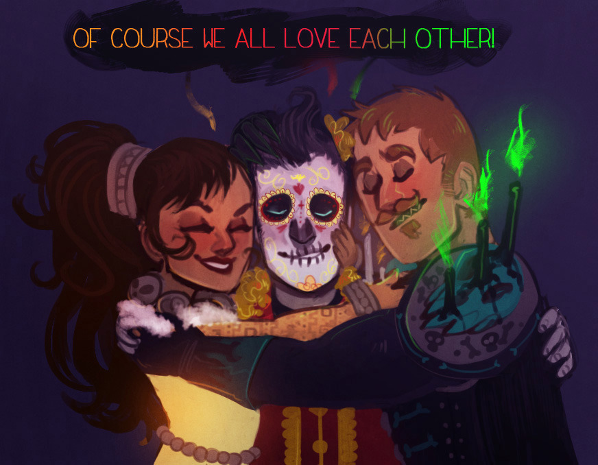ask-tbol-swapped:  Manolo: But ruling our own realms does make us somewhat distant…