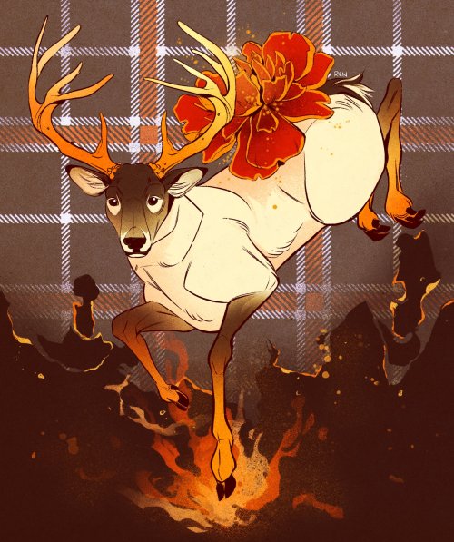 godzillabreath:  kindling stag  