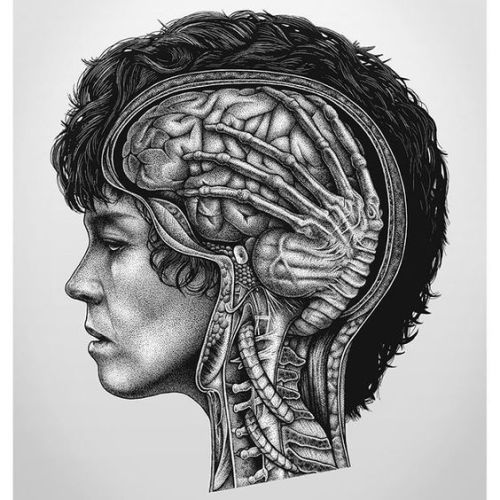 backwrdblackbrd: Ellen Ripley: Rare Case File - Brain Parasite By Paul Jackson