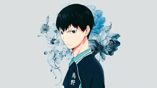 “Kageyama + pale blue” headers requested by tobihoes❀ Credit and thank you to tobihoes f