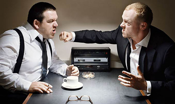 bluedogeyes:  Simon Pegg and Nick Frost 