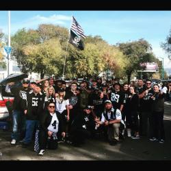#bartgang #raidernation #familyandfriends #oaktown #anotheroneforthebooks #afcwest #raiders #tagothers  (at Oakland-Alameda County Coliseum)