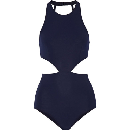 fvshion93:   Flagpole Swim Lynn cutout swimsuit ❤ liked on Polyvore (see more one piece bikinis)