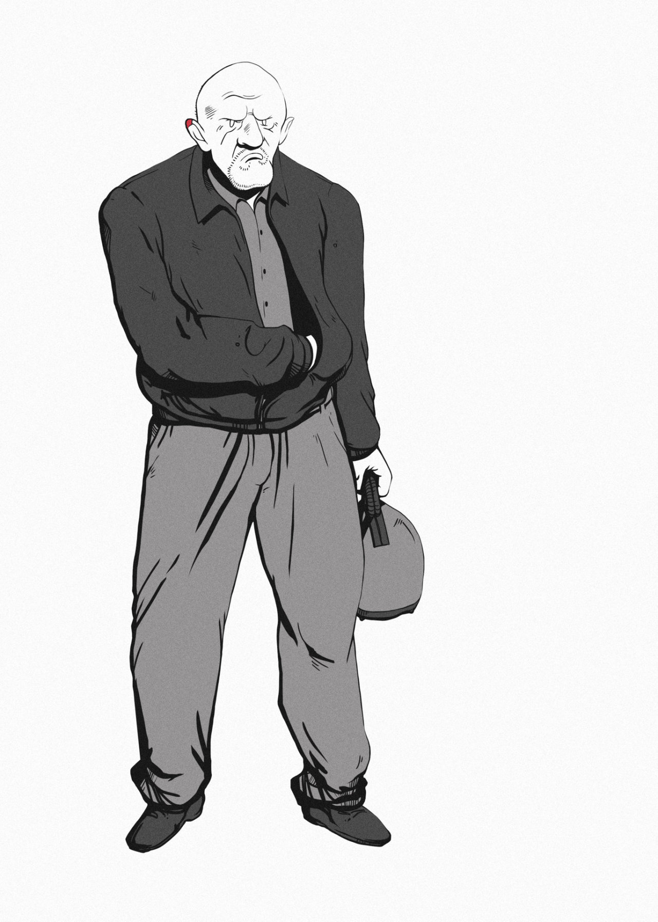 heisenbergchronicles:  BrBa illustrations by Aleksey Klimenko in Bishkek, KyrgyzstanLinks: Buys