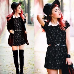 shoptarte:  On the blog:#TarteBabe @luanna90 can do no wrong in our Cosmic Crisp dress 