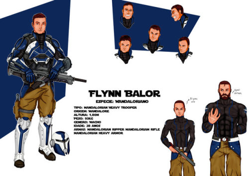 Tales of Jedi RPG character sheet: Flynn by deathone