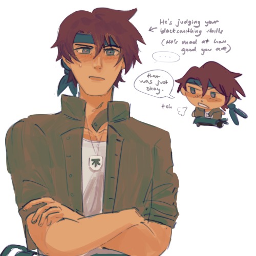 Doodles Of Blushing Marchie (copium For Next Fom Update)