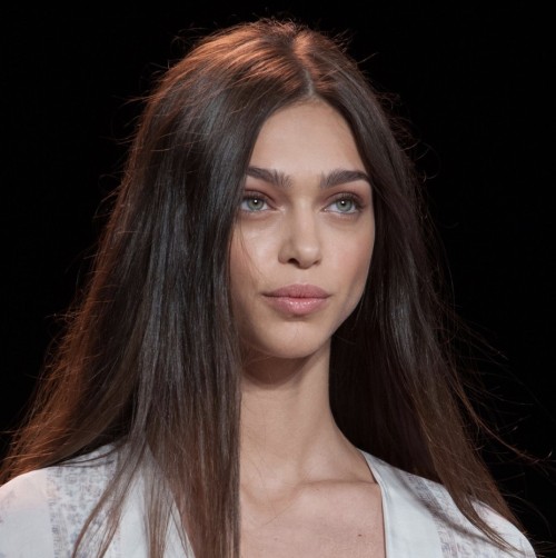 polykowiak:Zhenya Katava at BCBG Max Azria Spring 2015