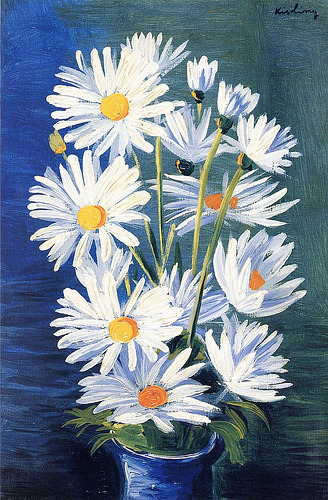 yolandart:  Moise Kisling - “Daisies”.