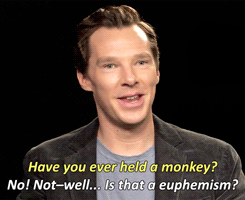sherlockens:Benedict Cumberbatch answering questions within 128 seconds.