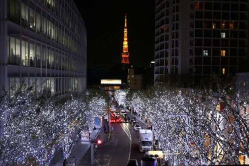 Radiant Tokyo: 5 Great Spots To See The Winter Lights 2017-2018 CourseStreets dazzle with light disp