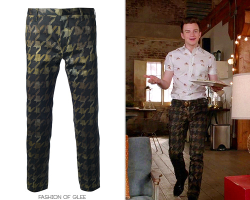 Coincidentally, Adam Lambert owns the Paul Smith tee in the very same print.
Paul Smith Houndstooth Print Trousers - No longer available
Worn with: Gitman Vintage shirt, HUGO by Hugo Boss shoes