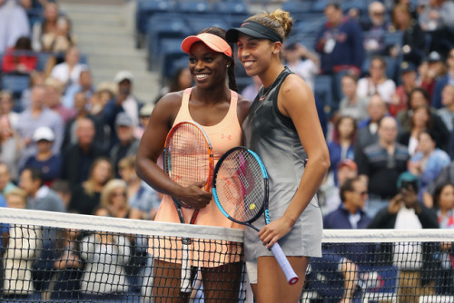 Sloane Stephens and Madison Keys, US Open Women’s Championship(Getty)