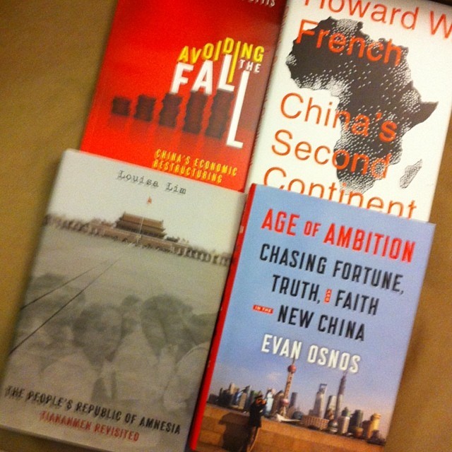 New China books have arrived. Looking forward to all of these.