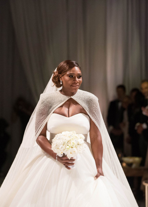 misscbfab:  twocupchuck:  softnbratty:  celebsofcolor: Serena Williams’ wedding for VOGUE   I’M GAGGING 😍😍😍😍😍  And the Drake mixtape is dropping in 5,4,3,2…  Drake probably ugly crying somewhere 😫😫😫😹😹😹😹😹😹