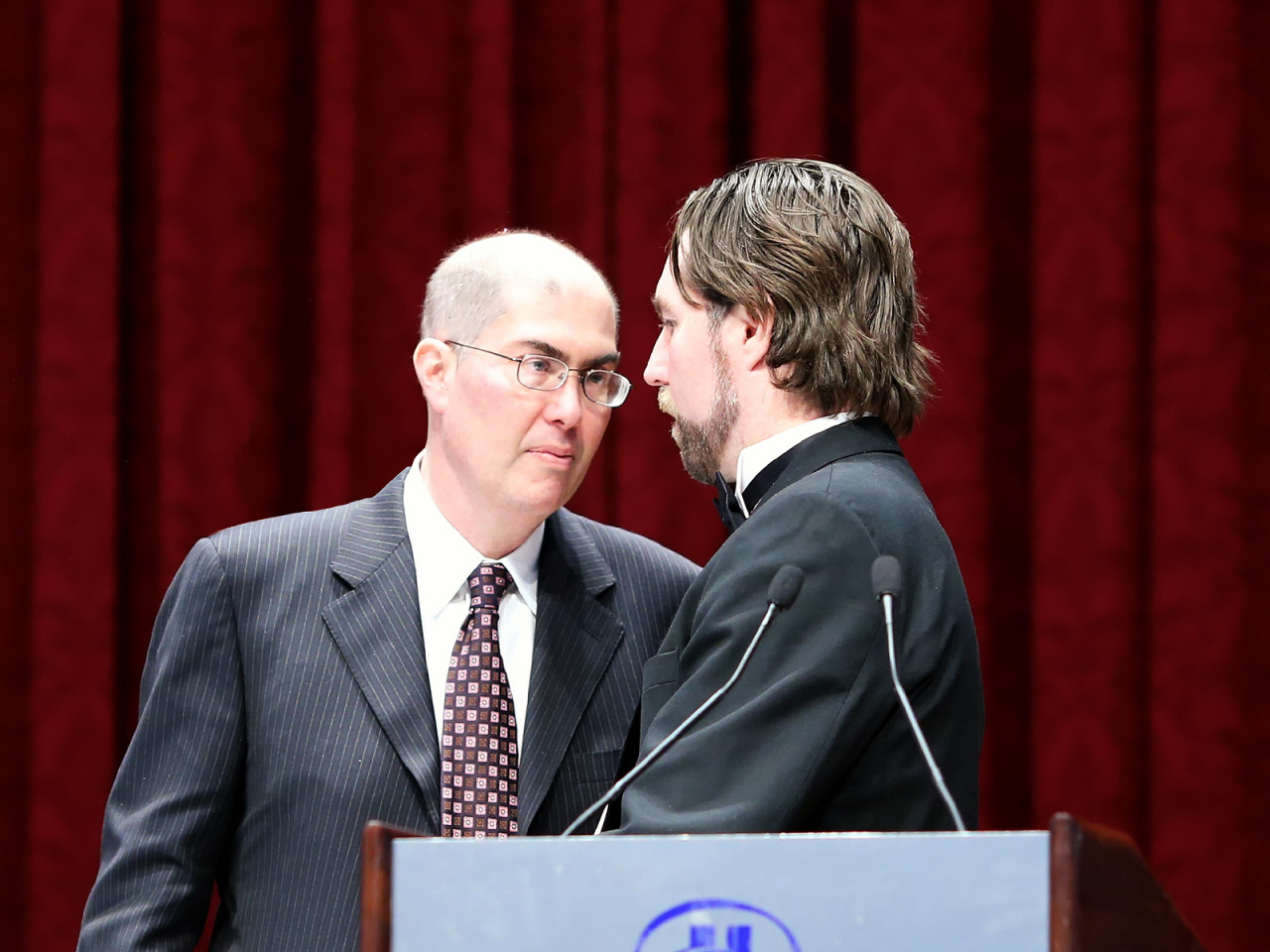 Michael Weiner will be remembered for creating unprecedented cooperation between the players’ union and MLB, particularly with respect to PEDs.
imagesofthegame:
“ Michael Weiner and R.A. Dickey
January 19, 2013 - MLBPA executive director Michael...