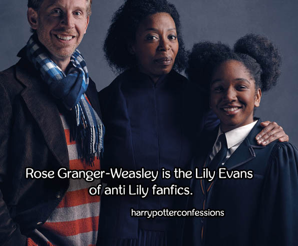 harry potter confessions. — Rose Granger-Weasley is the Lily Evans of  anti...