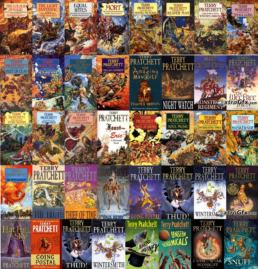 scallywagsandseamonsters:  Behind the Blog FAVOURITE BOOKS Discworld series by Terry